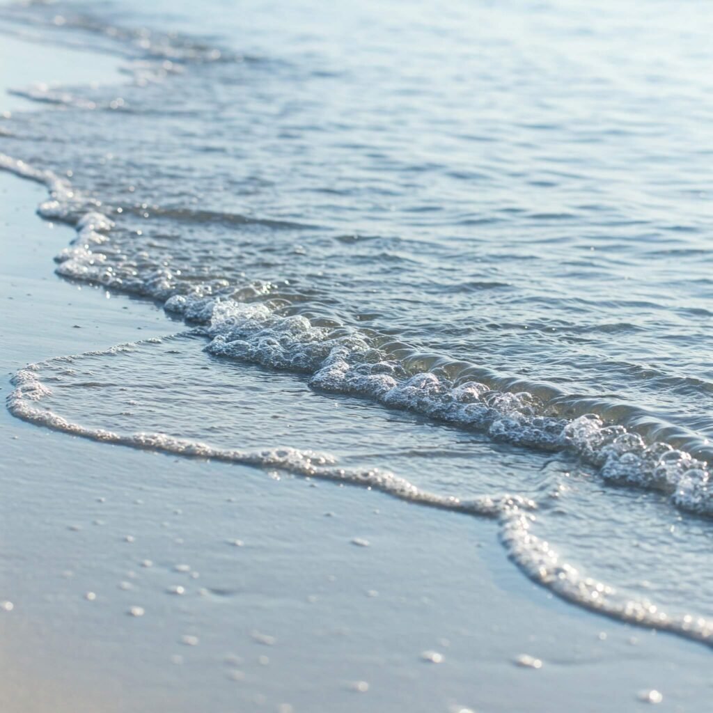 Serene Beach Waves