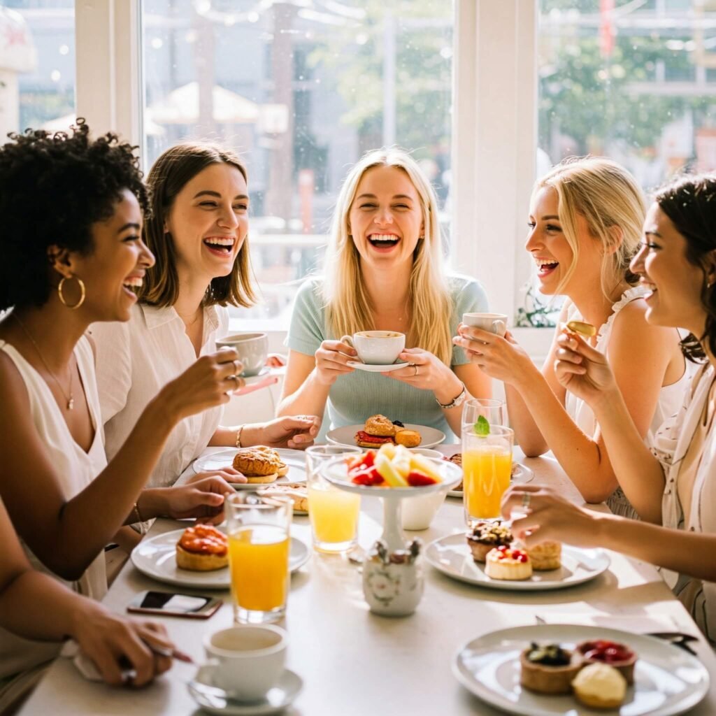 Happy Girls Day brunch celebration