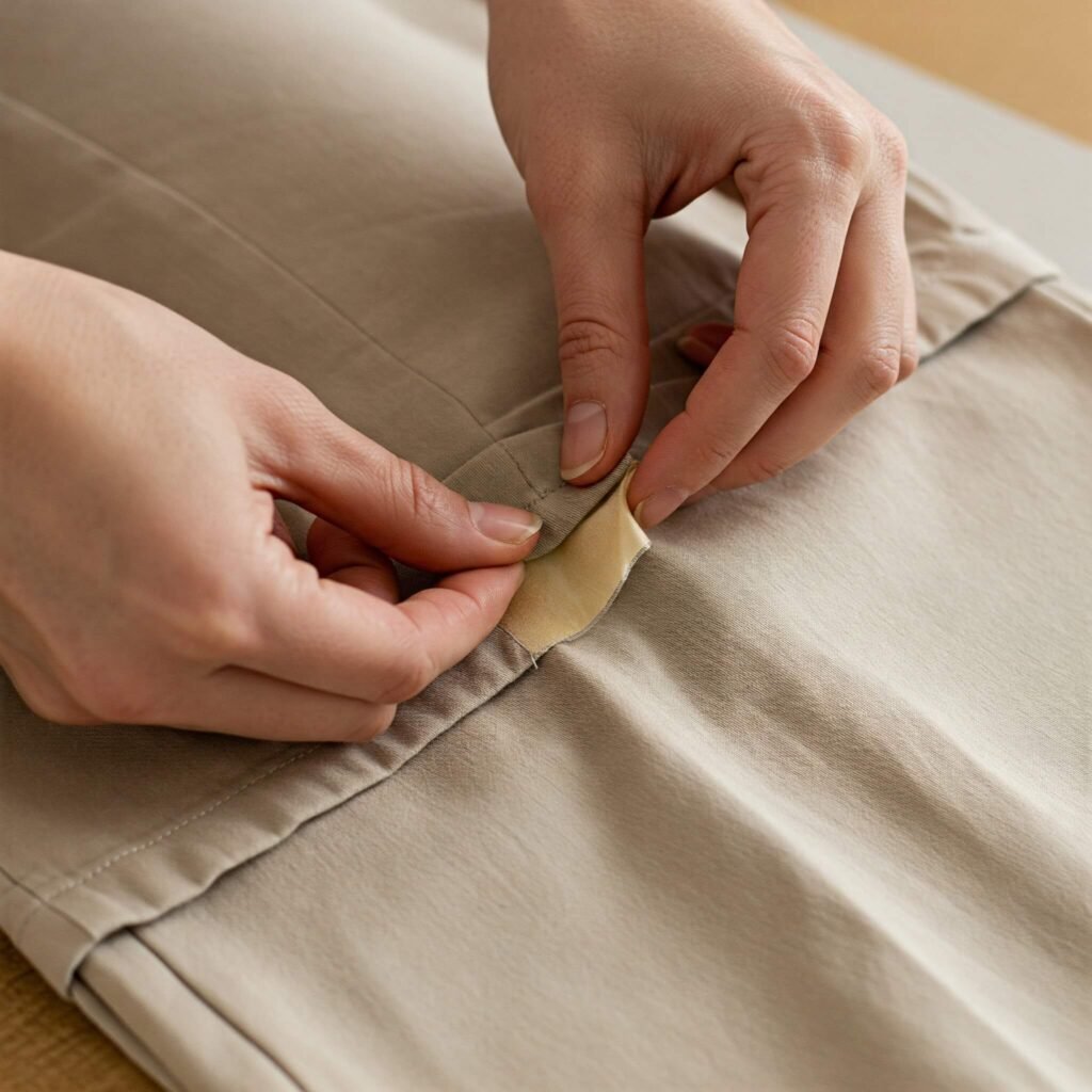 Using Fashion Tape on Denim
