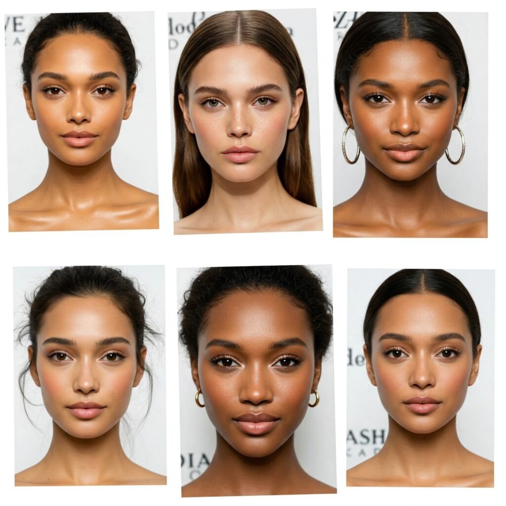 Celebrity Clean Girl Makeup