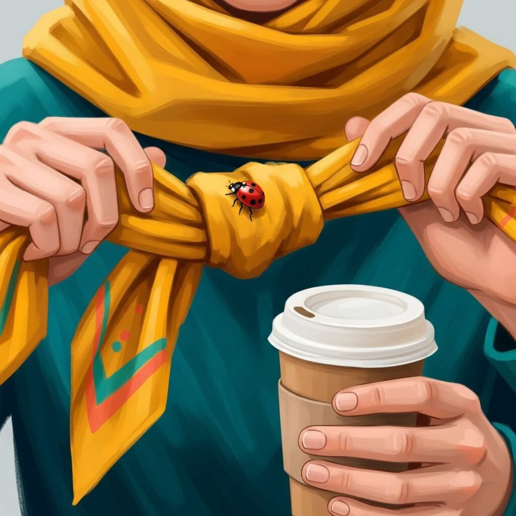 Mustard Scarf & Coffee: Clumsy Hands