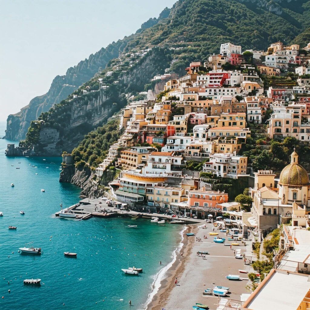 Colorful Amalfi Coast Town