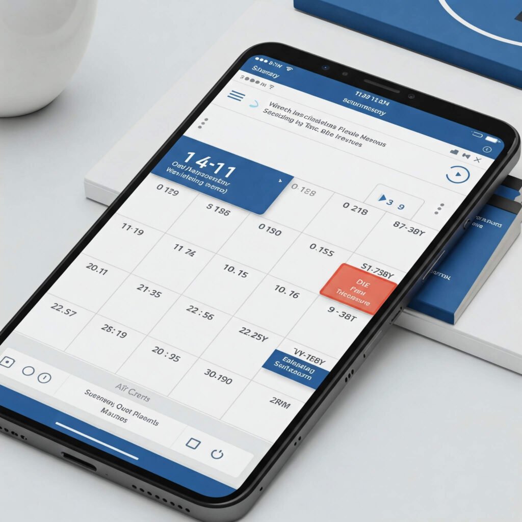Time Blocking App Screenshot