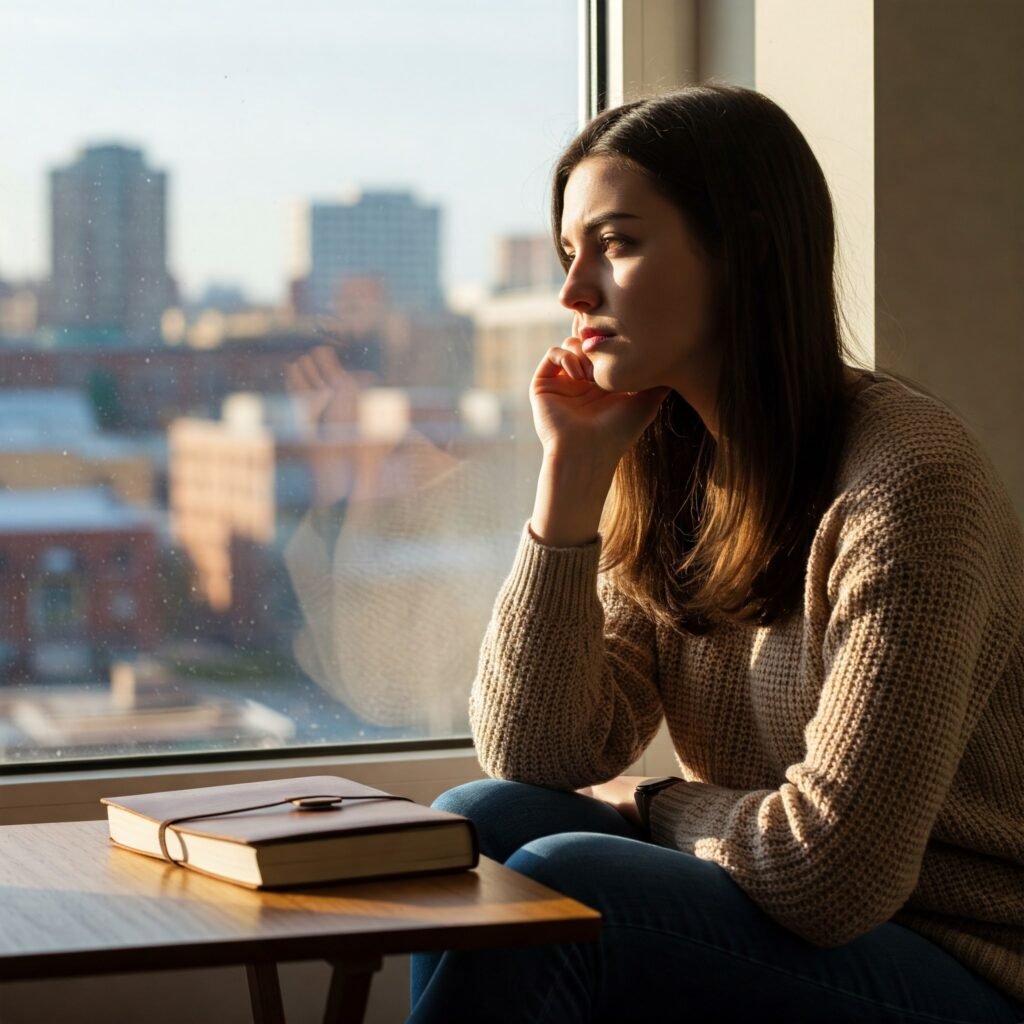 Healing Journal: Window Reflection