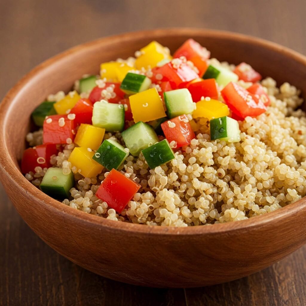 Quinoa bowl with vegetables