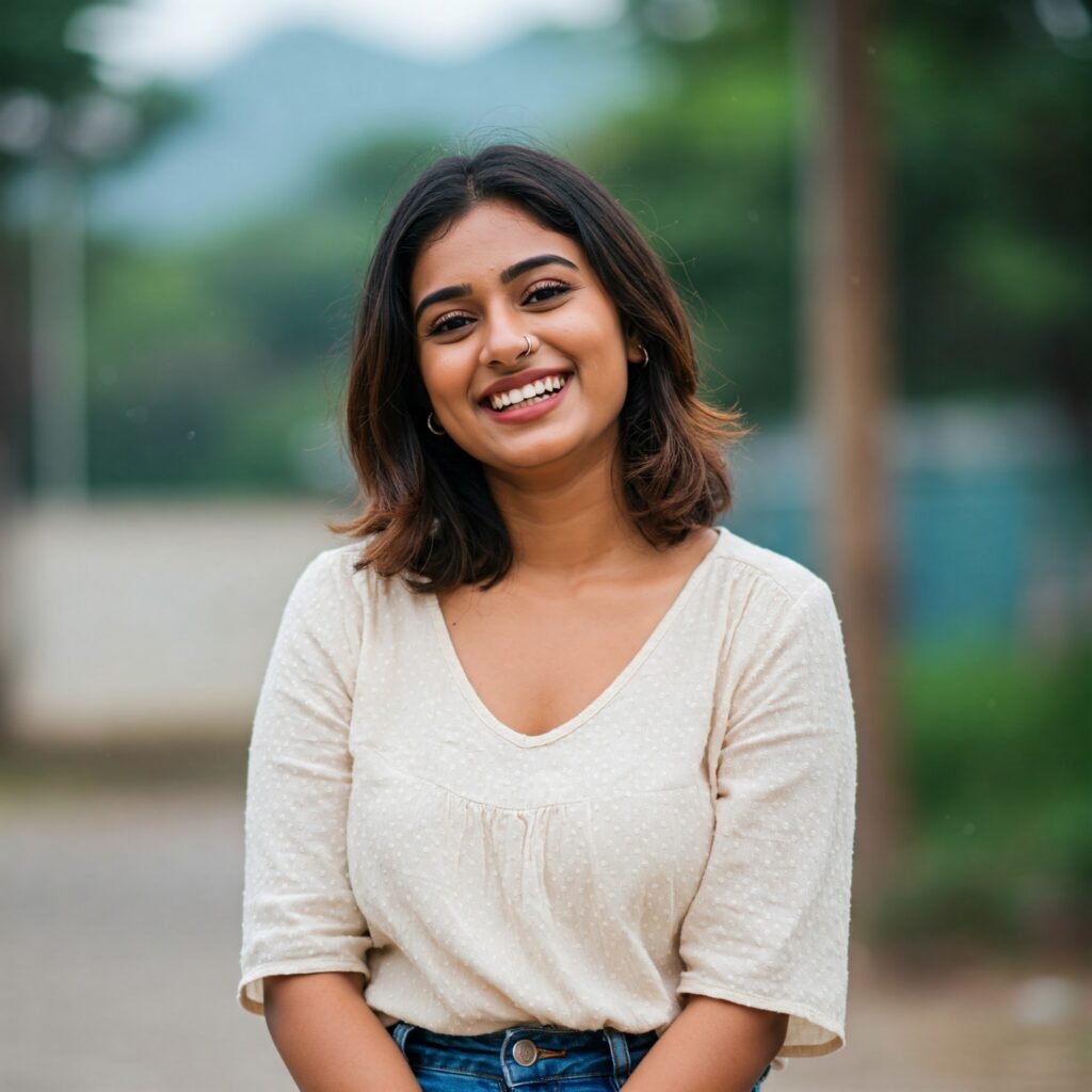 Confident smile, stop comparing yourself