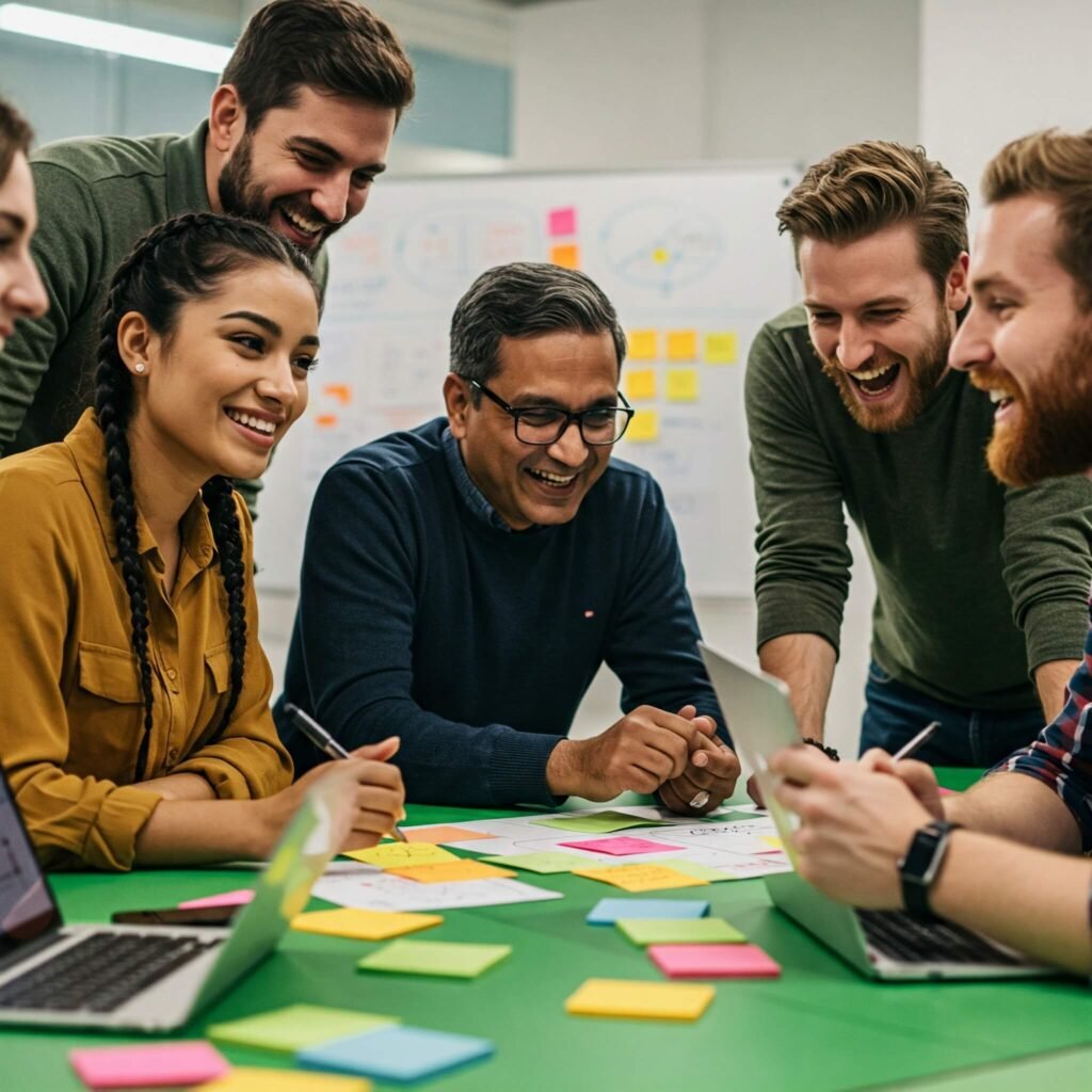 Positive Team Collaboration