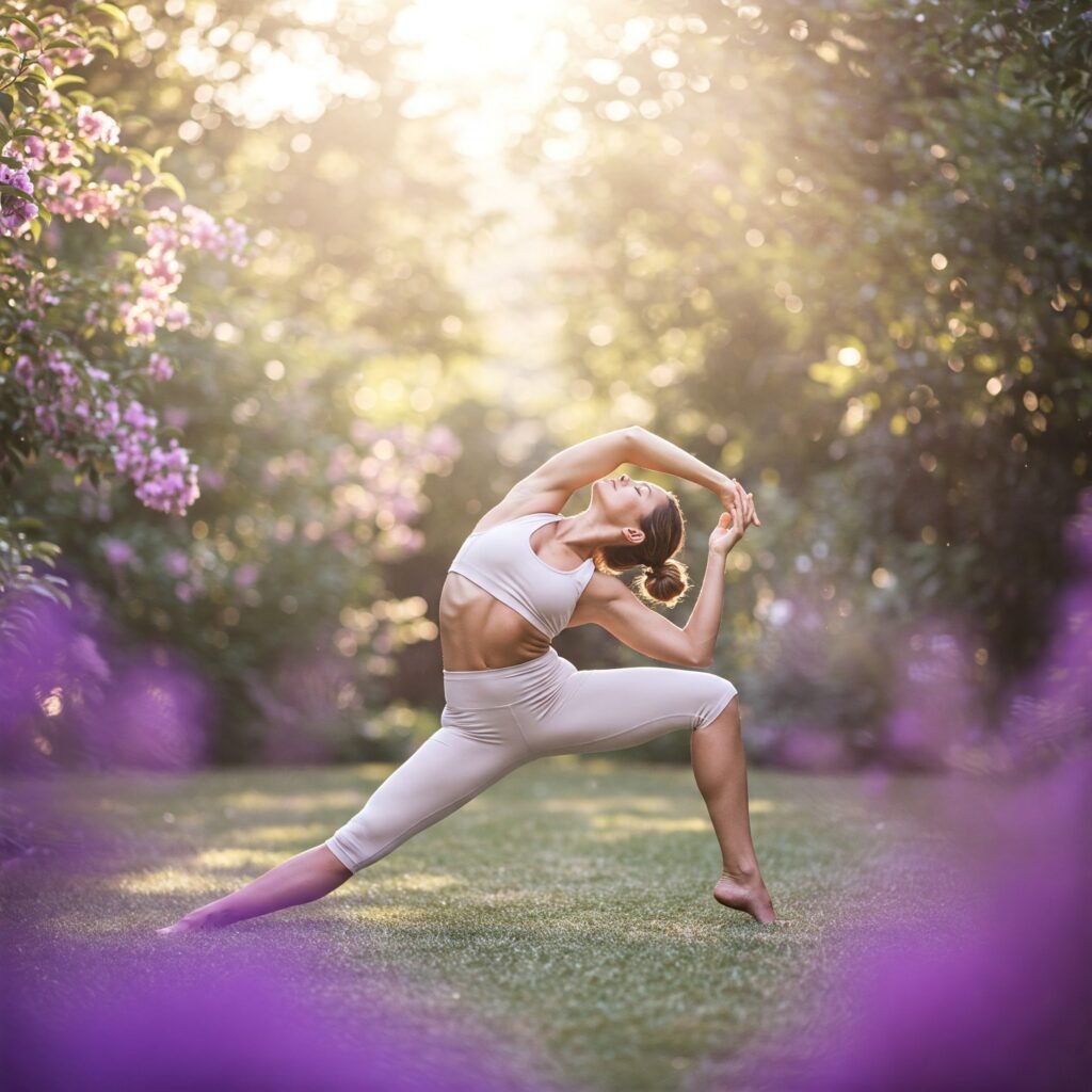 Graceful Yoga Movement