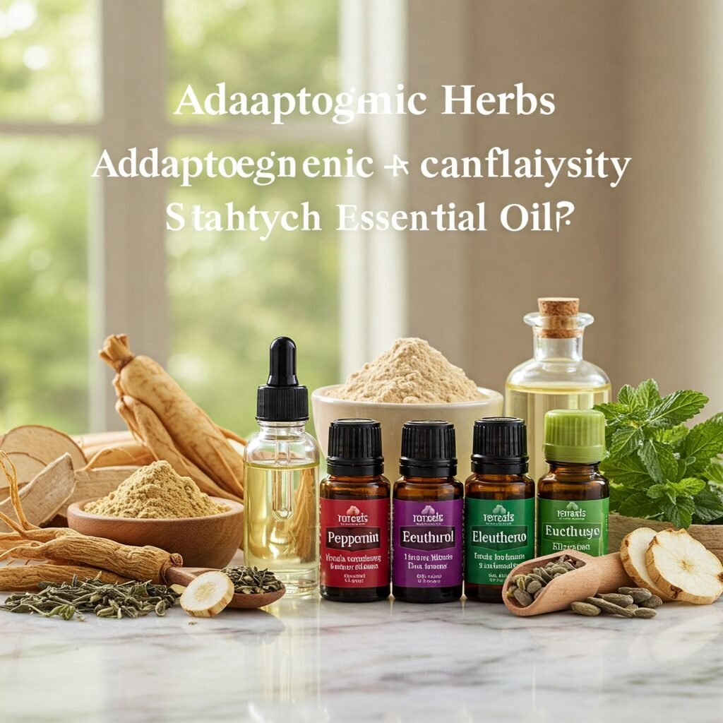 Adaptogenic Herbs and Essential Oils