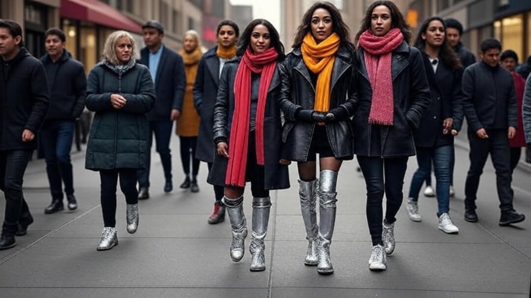 From Runway to Real Life: How to Wear Bold Fashion & Style Trends with Confidence Slightly vintage-filtered digital painting style.